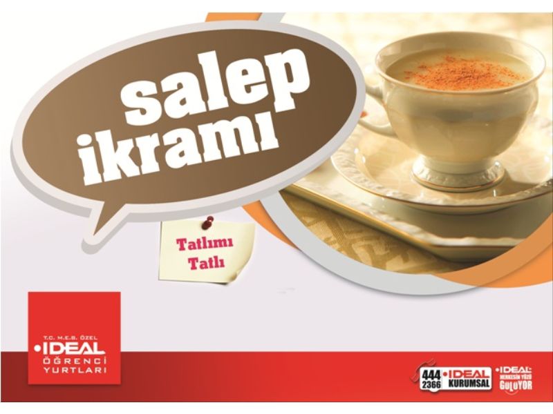 Ankara Yurtlarımızda Salep Partisi…