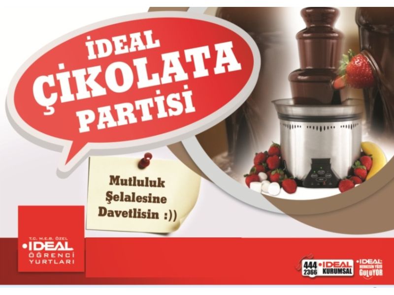 Sıcak Çikolata Partisi…