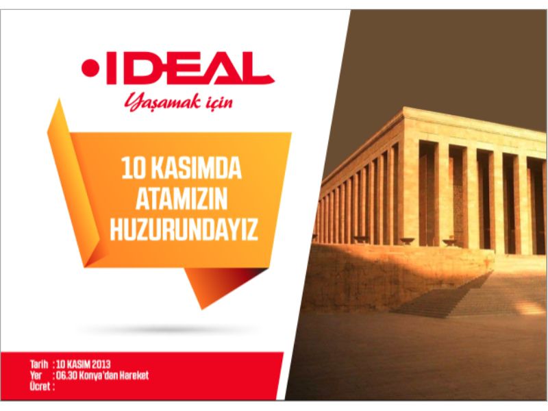 10 KASIM 2013 Atamızı Ziyaret Ediyoruz.