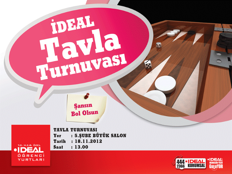 Konya Tavla Turnuvası...