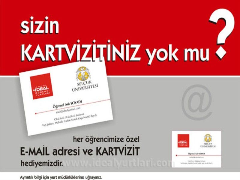 Sizin için Size Özel Kartivizit