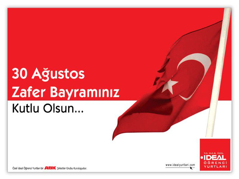 30 Ağustos Zafer Bayramınız Kutlu Olsun