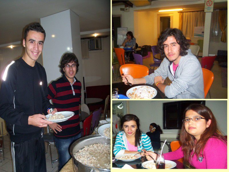 Öğrencilerimizle Dönemin 1. Mantı Partisi Düzenlendi