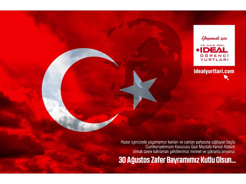 30 Ağustos Zafer Bayramınız Kutlu Olsun