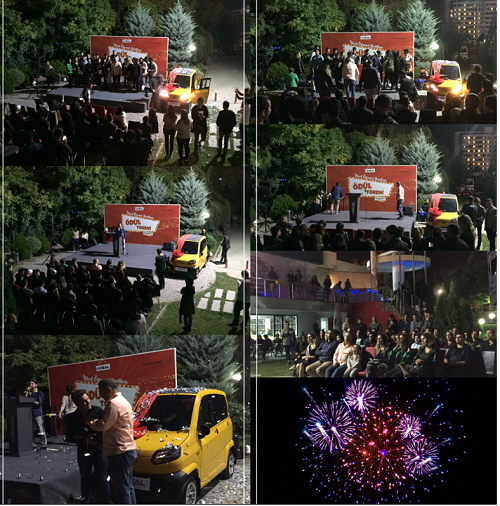 İdeal, arabayla ödüllendirdi