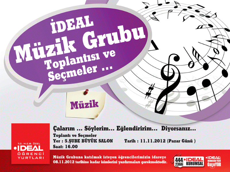 2012-2013 Müzik Grubu Seçmeleri...