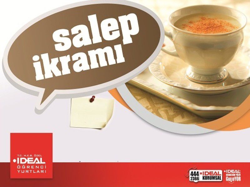 Salep İkramı...