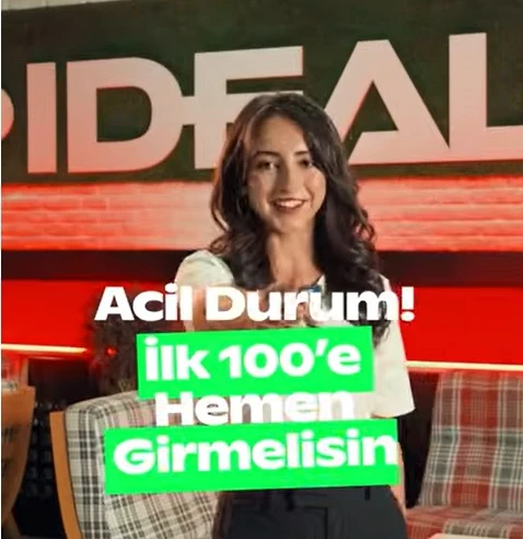Acele etmen gerekiyor!🤩