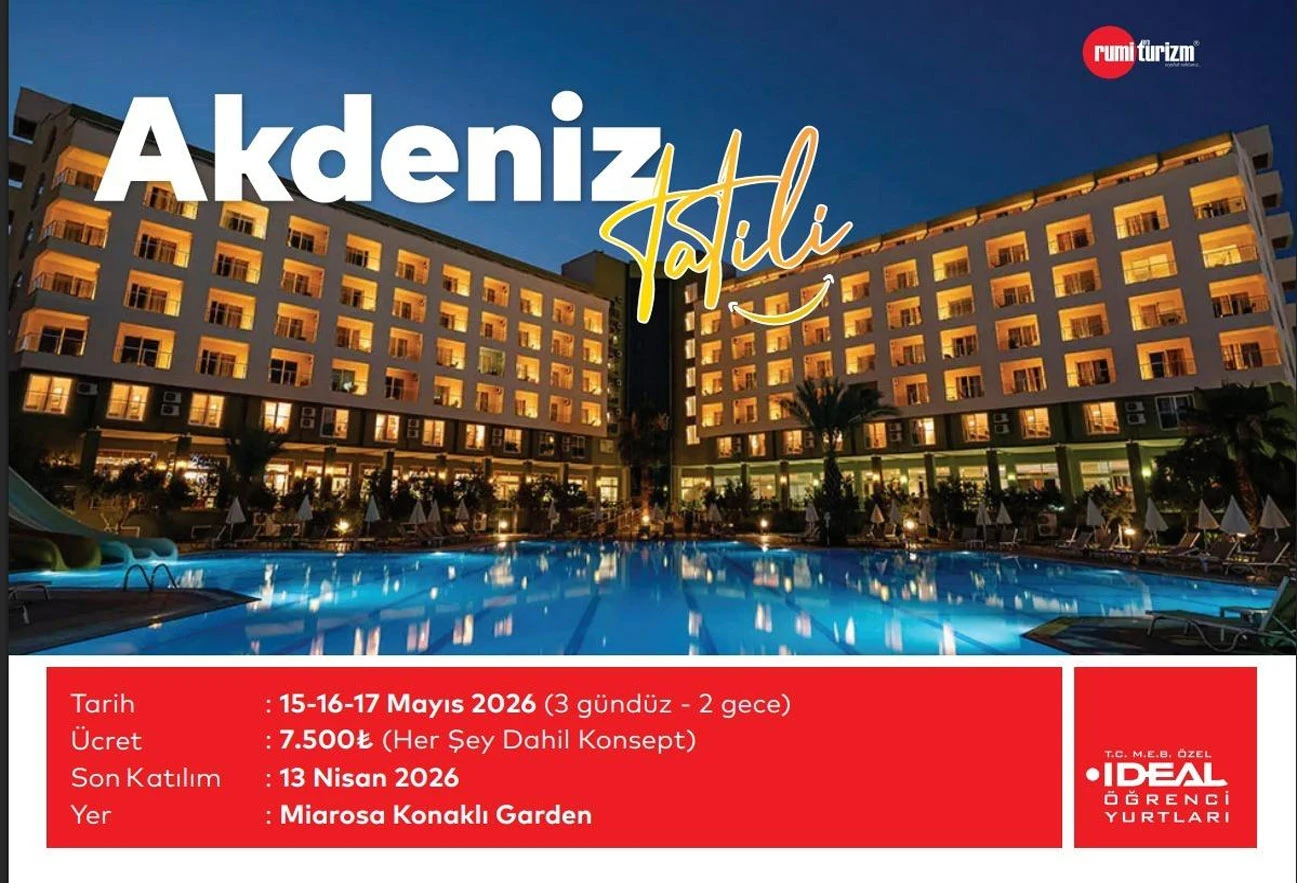 AKDENİZ’DE UNUTULMAZ BİR TATİL SENİ BEKLİYOR!