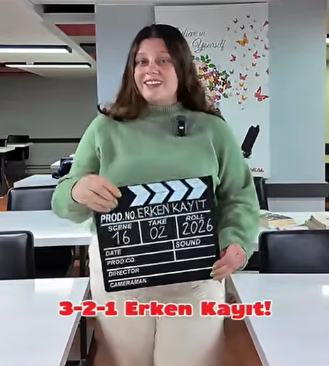 Biz Erken Kayıtlıyız :D