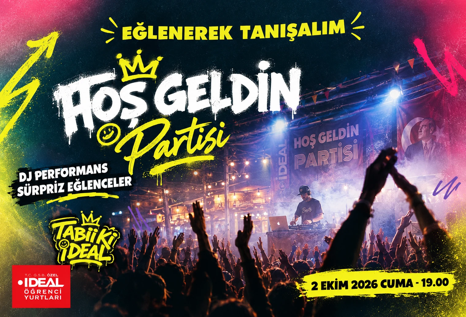 Eğlenerek Tanışalım: Hoş Geldin Partisi!