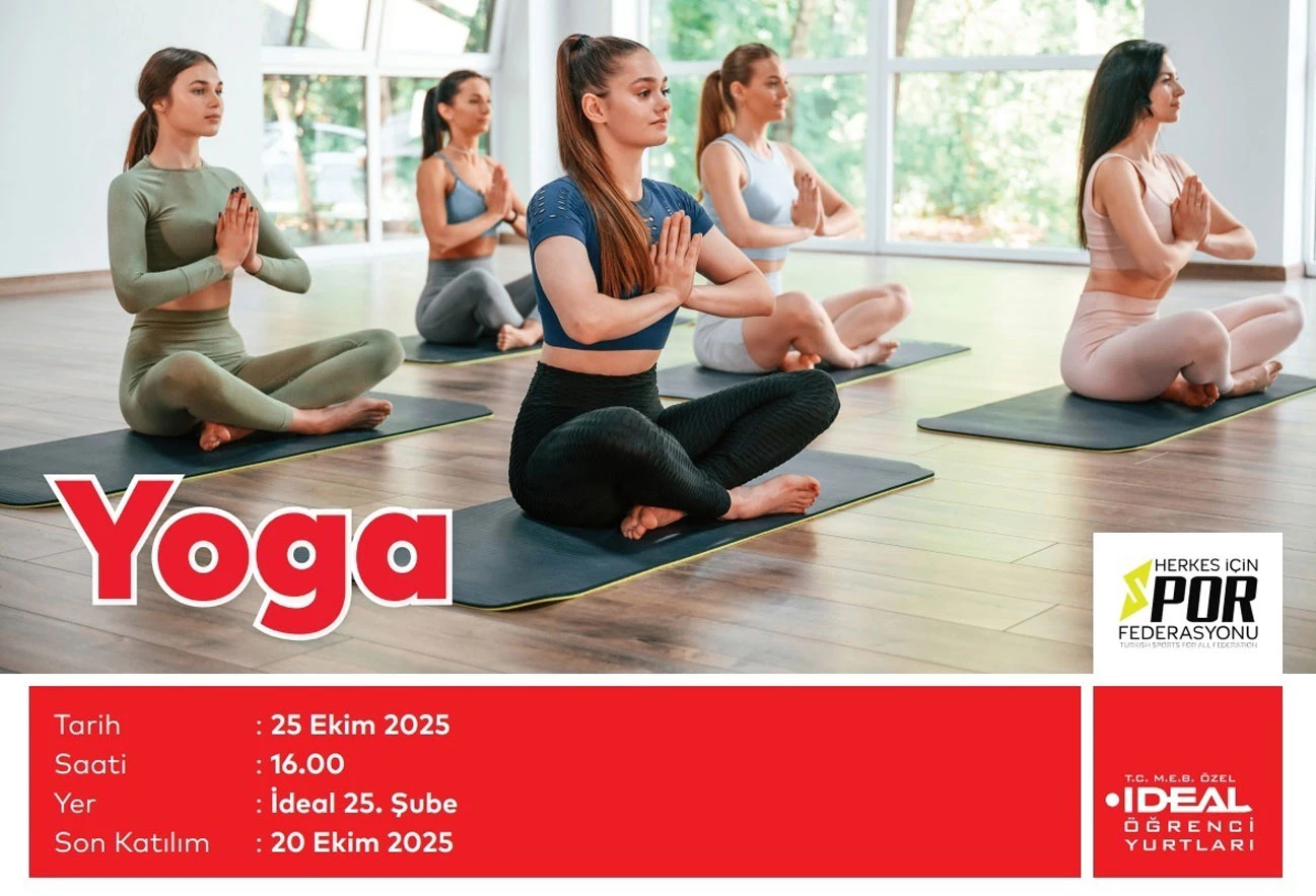 İdeal Yurtları Yoga Etkinliği