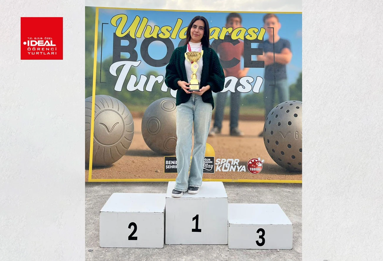 Konya’da ilk kez düzenlendi! Şampiyon İdeal öğrencisi oldu