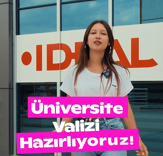 Üniversite İçin Valizini Hazırladın mı? Gerçek Konfor İdeal’de!