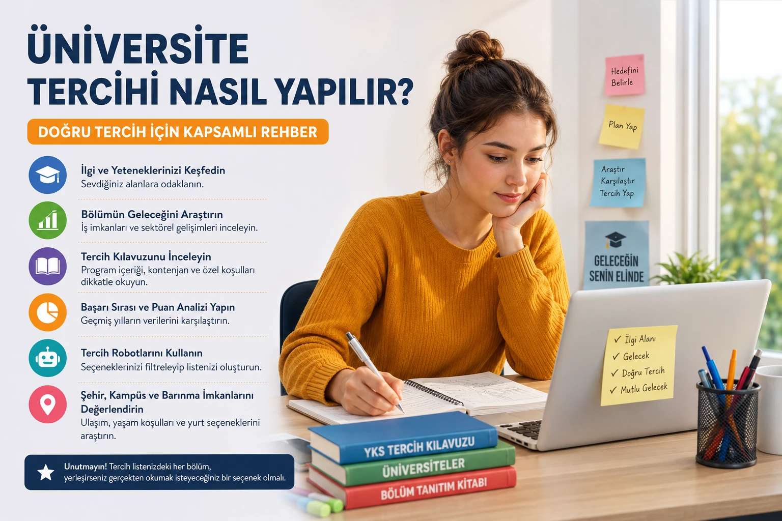 Üniversite Tercihi Nasıl Yapılır? Doğru Tercih İçin Kapsamlı Rehber
