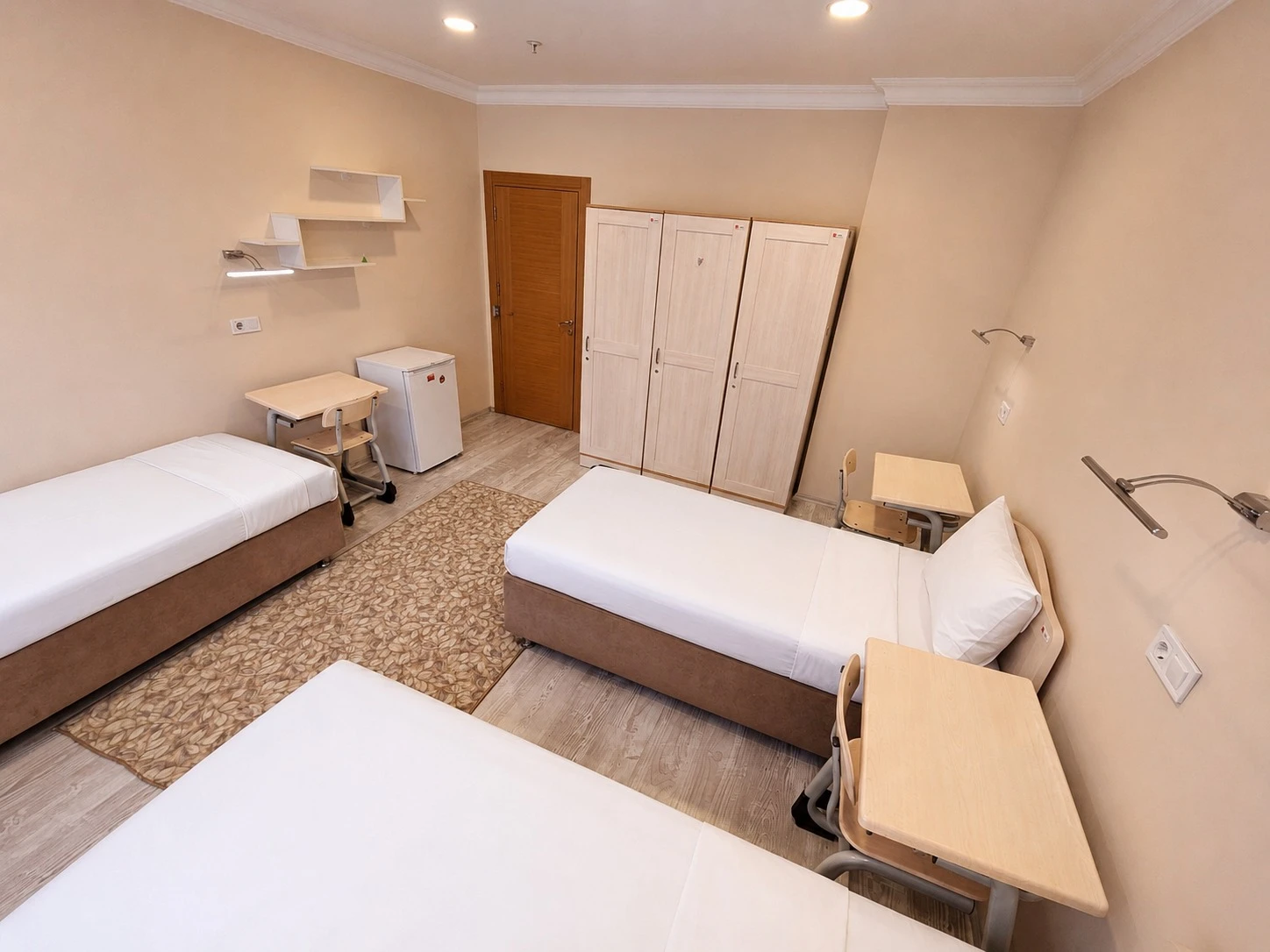 İstanbul Kağıthane Kız Öğrenci Yurdu 18. Şube 3 Kişilik Oda